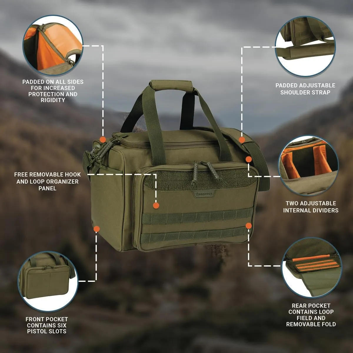 Propper Tactical Range Bag Organizer