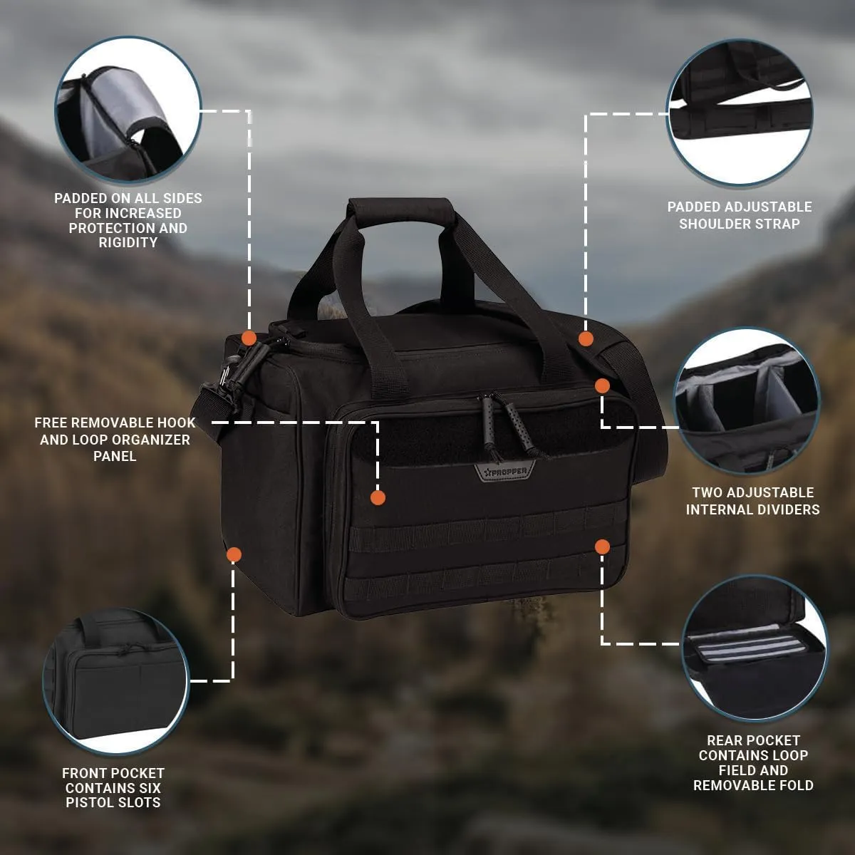 Propper Tactical Range Bag Organizer