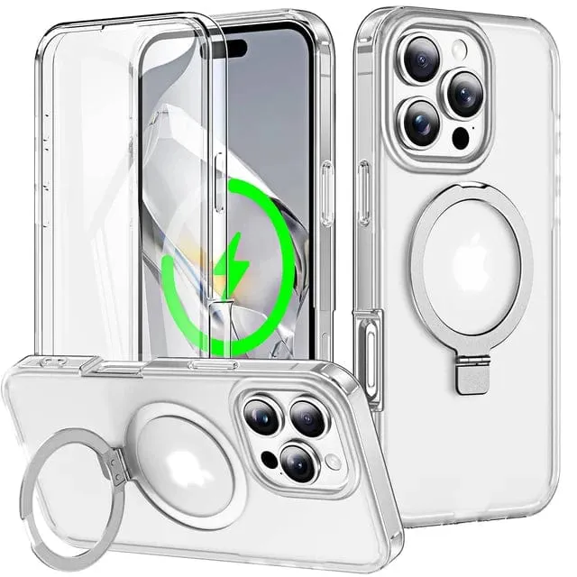 Protective Matte Phone Case With Kickstand