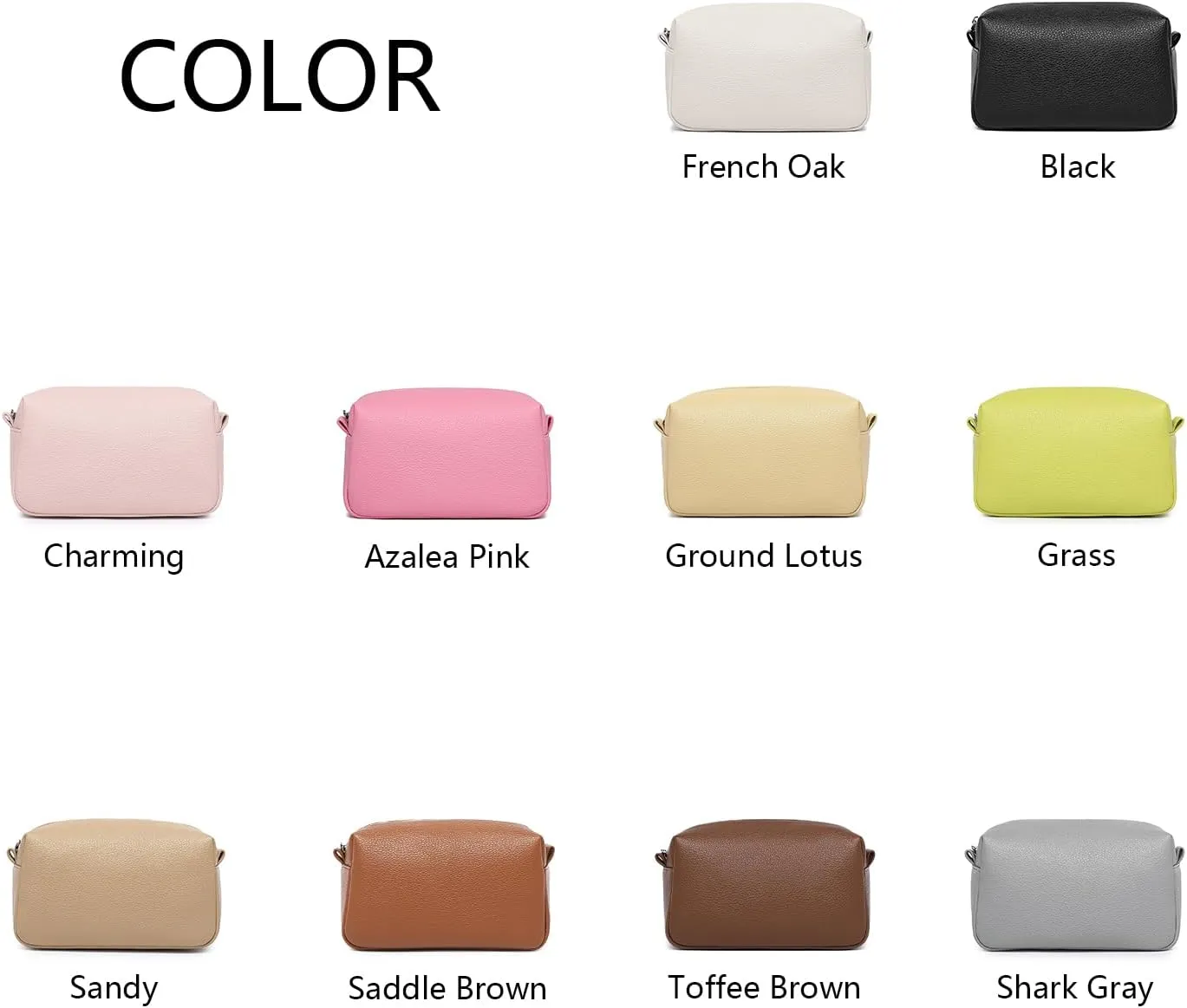 PU leather Organizer Bag Lightweight Cosmetic Bag with Ring Clasp Perfect Travel Makeup Bag for Women (Azalea Pink/PU)