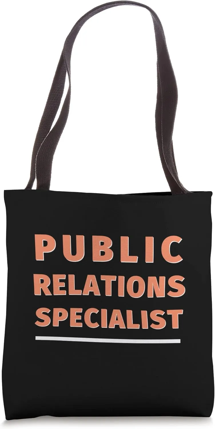 Public Relation Officer PRO PR Consultant Publicist CCO Tote Bag