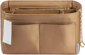 Purse Organizer Insert, Felt Purse Organizer with Zipper and Sewn Bottom Insert, Fit Speedy Neverfull Graceful,6 Sizes