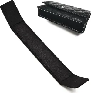 Purse WOC Felt Base Shaper Saver and Insert for Wallet on Chain Bag, Chain Bags Handbag woc Base Shaper(Black,Felt Base Shaper 10" x 1.2")