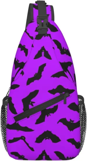 Rainbow Camouflage Sling Bag Adjustable Crossbody Bag Casual Chest Bags Travel Shoulder Backpack For Women Men