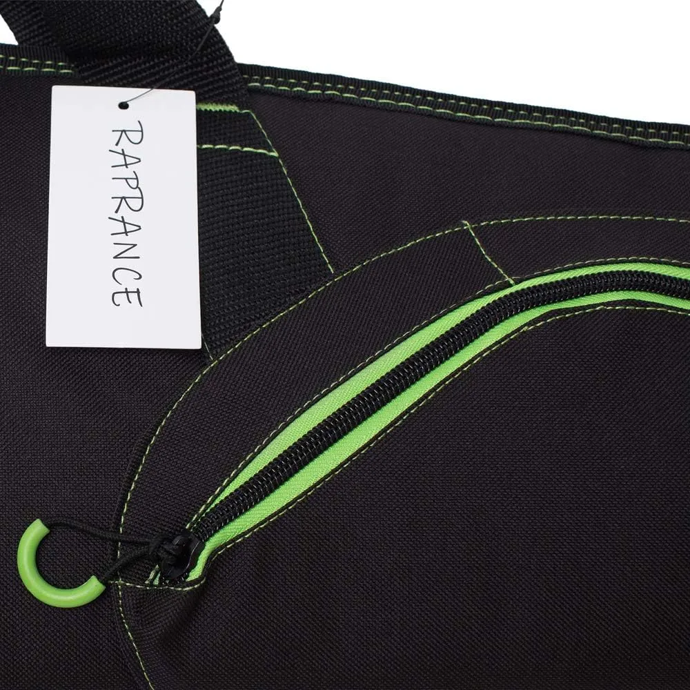 Raprance 40/44/48/52inch Soft Scoped Rifle Shotgun Carrying Case Long Gun Bag with Lockable Zippers