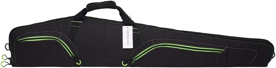 Raprance 40/44/48/52inch Soft Scoped Rifle Shotgun Carrying Case Long Gun Bag with Lockable Zippers