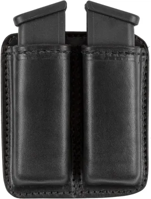 Relentless Tactical Leather Double Magazine Holder | Made in USA | Sizes to fit virtually Any 9mm, .40 or .45 Caliber Pistol Mag | Single or Double Stack | IWB or OWB Mag Pouch