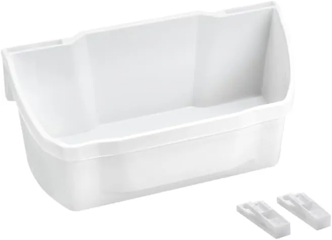 Rev-A-Shelf Polymer Door/Wall Mount Storage Organizer, White