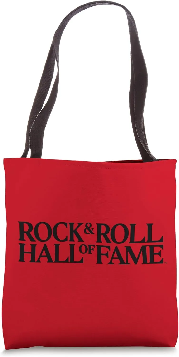 ROCK AND ROLL HALL OF FAME CLASSIC LOGO Tote Bag