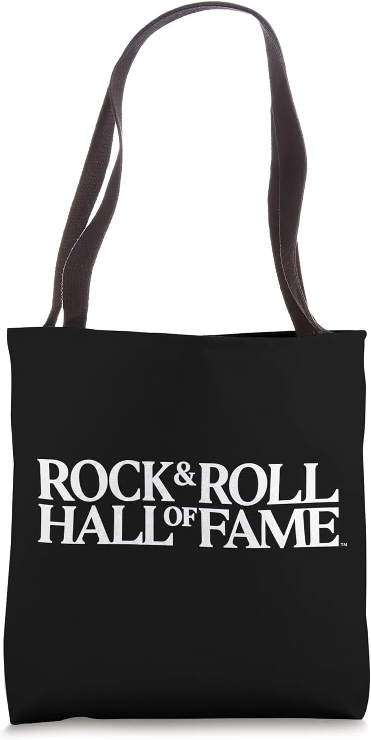 ROCK AND ROLL HALL OF FAME CLASSIC LOGO Tote Bag
