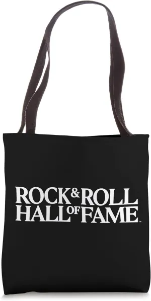 ROCK AND ROLL HALL OF FAME CLASSIC LOGO Tote Bag