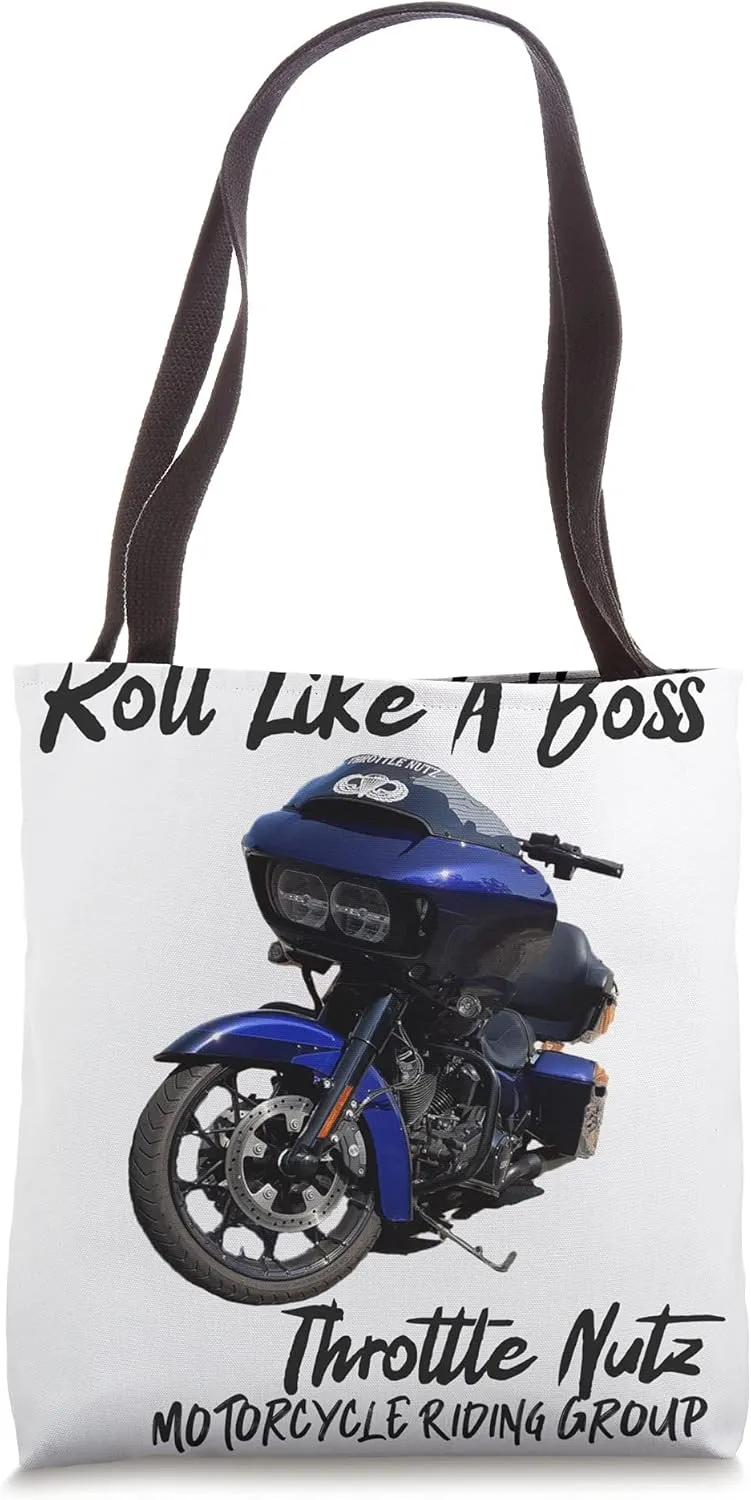 Roll Like A Boss (Design 2, Norm's Hog) Tote Bag