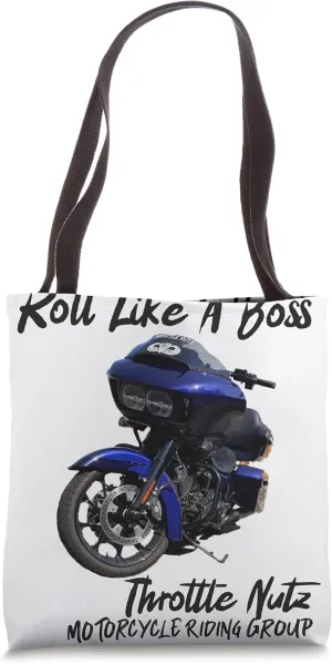 Roll Like A Boss (Design 2, Norm's Hog) Tote Bag