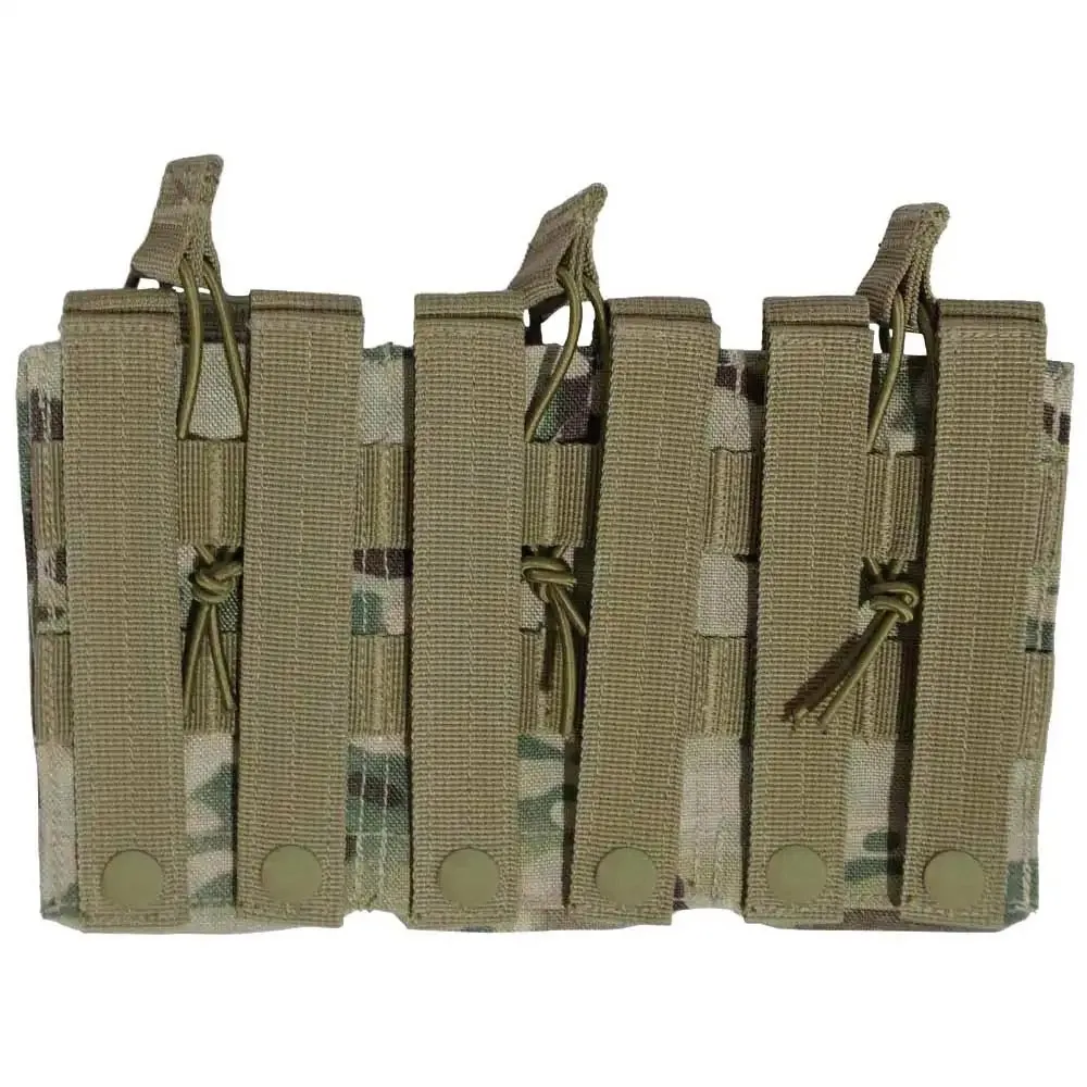 Rothco Multicam MOLLE Open Top 6 Rifle Mag Pouch