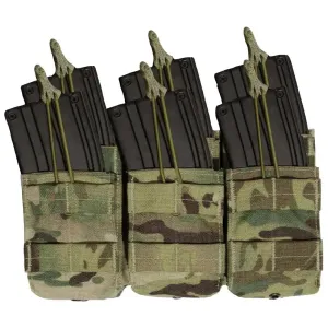 Rothco Multicam MOLLE Open Top 6 Rifle Mag Pouch