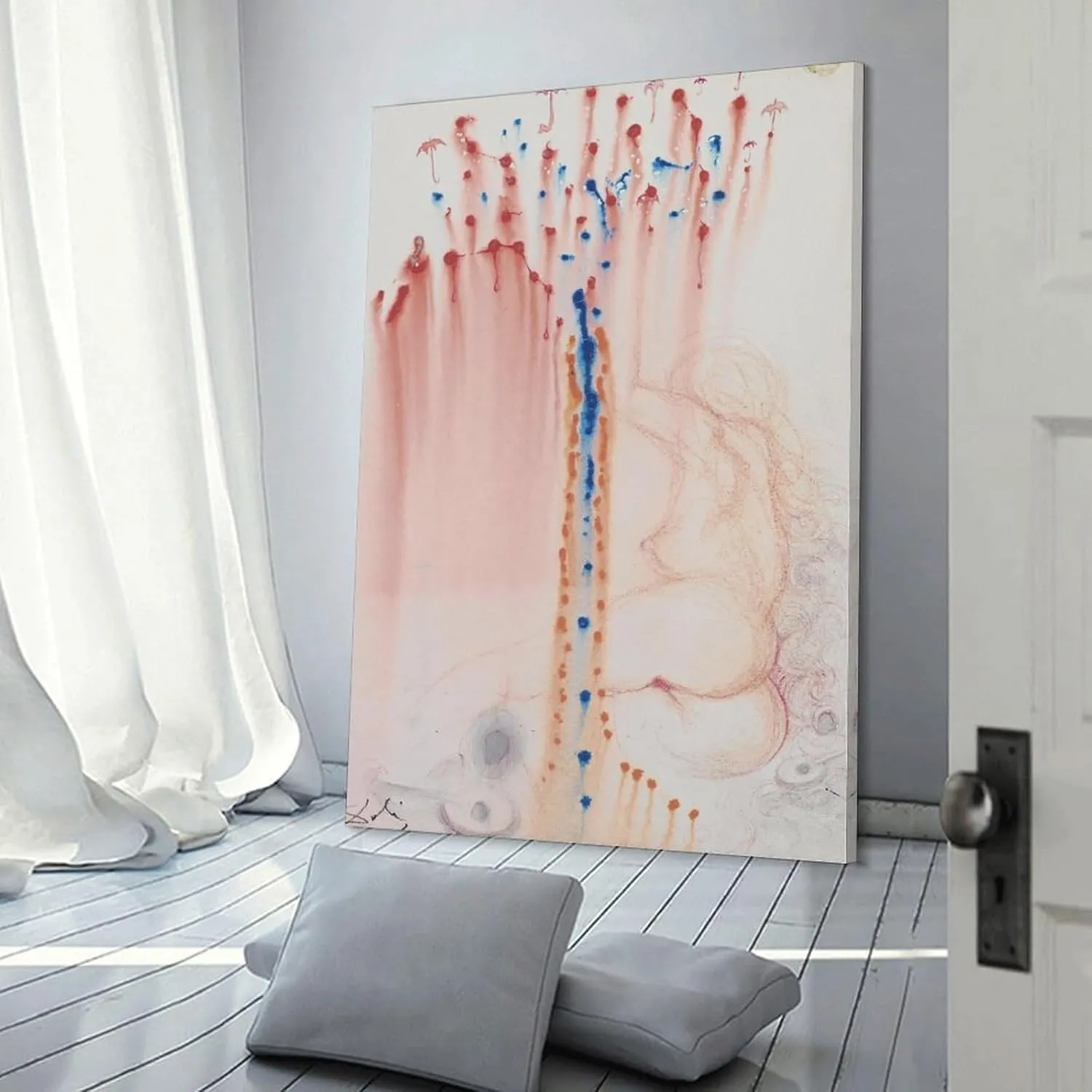 Salvador Dali Deesse De La Pluie Surrealism Modern Art Artworks Picture Print Poster Wall Art Painting Canvas Gift Decor Home Posters Decorative 24x36inch(60x90cm)