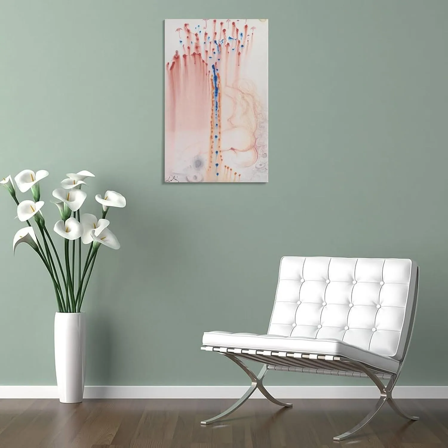 Salvador Dali Deesse De La Pluie Surrealism Modern Art Artworks Picture Print Poster Wall Art Painting Canvas Gift Decor Home Posters Decorative 24x36inch(60x90cm)