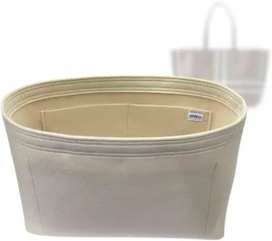 SAMORGA (11-32/ Bur-Tote-3) Bag Organizer for Burberr Check Tote 2mm Eggshell
