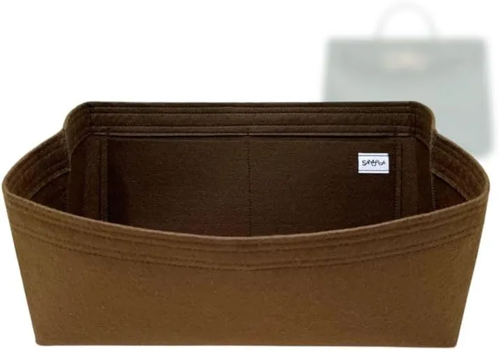 SAMORGA (12-67/ BV-Andiamo-M-DS) Bag Organizer for BV Andiamo Medium (1.2mm Cocoa)