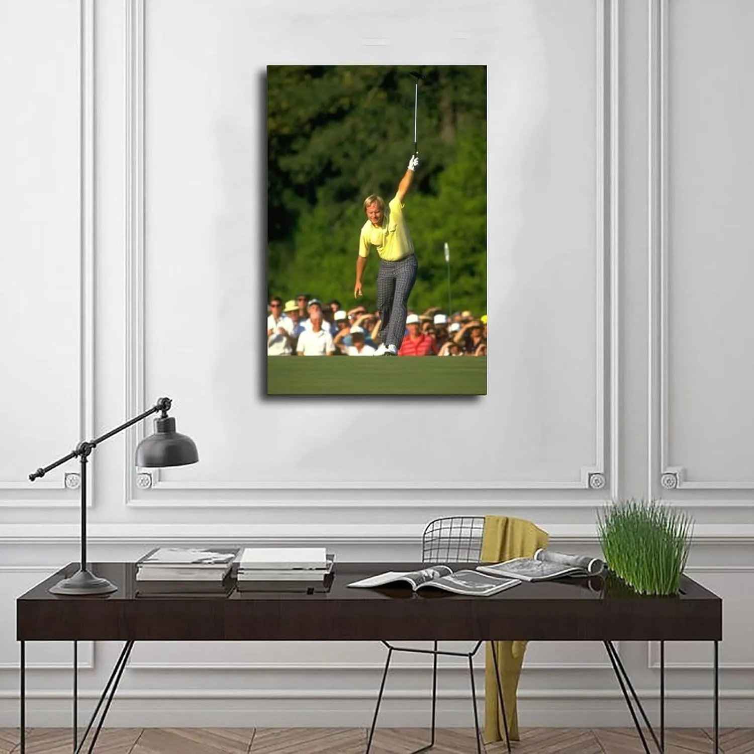 SELcoa Jack Nicklaus Golf Poster91 Canvas Poster Bedroom Decor Sports Landscape Office Room Decor Gift Unframe:16x24inch(40x60cm)