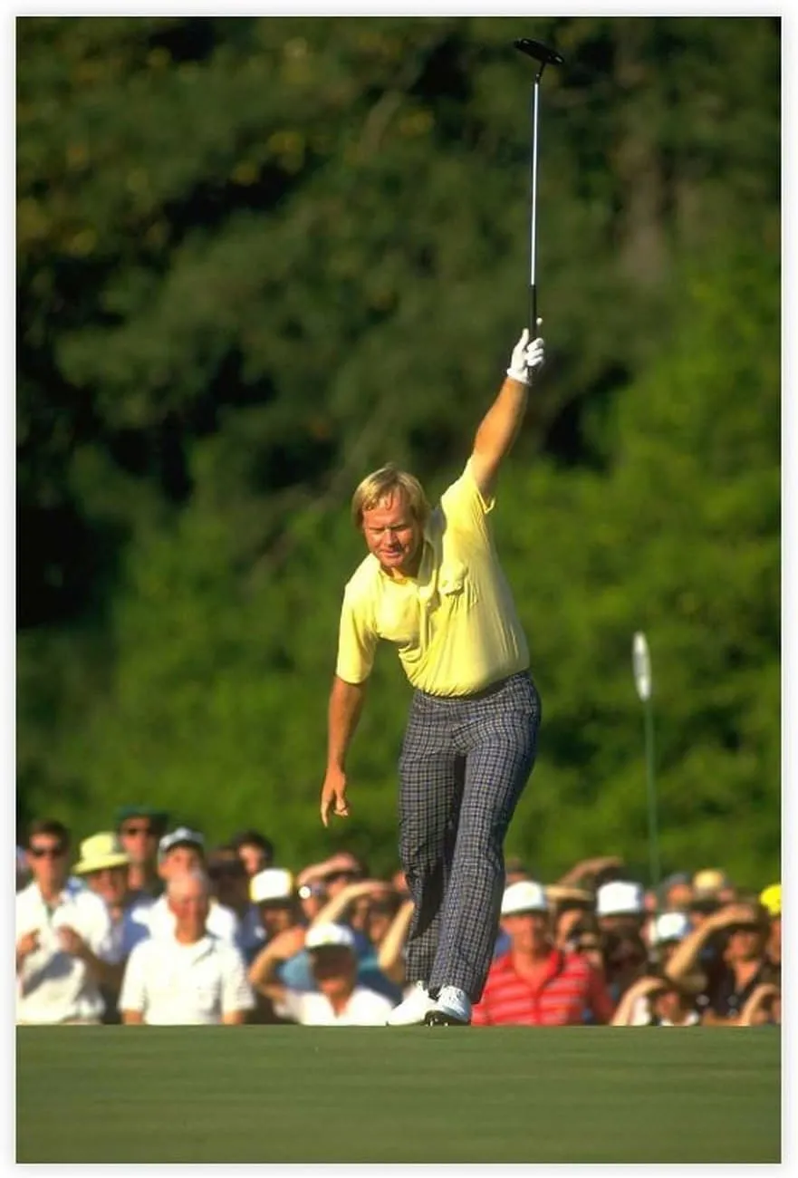 SELcoa Jack Nicklaus Golf Poster91 Canvas Poster Bedroom Decor Sports Landscape Office Room Decor Gift Unframe:16x24inch(40x60cm)