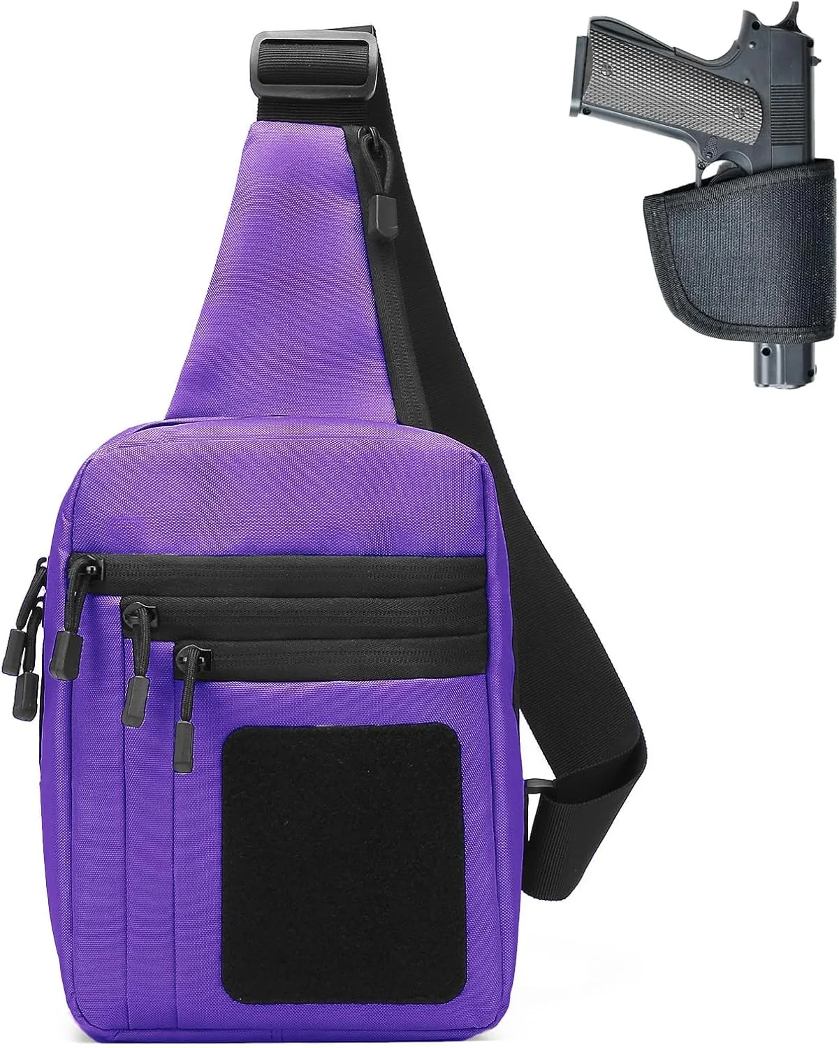 Shoulder holster bag for concealed carry of handguns Chest pack with Sling Ccw Sling Bag Tactical Crossbody Bag