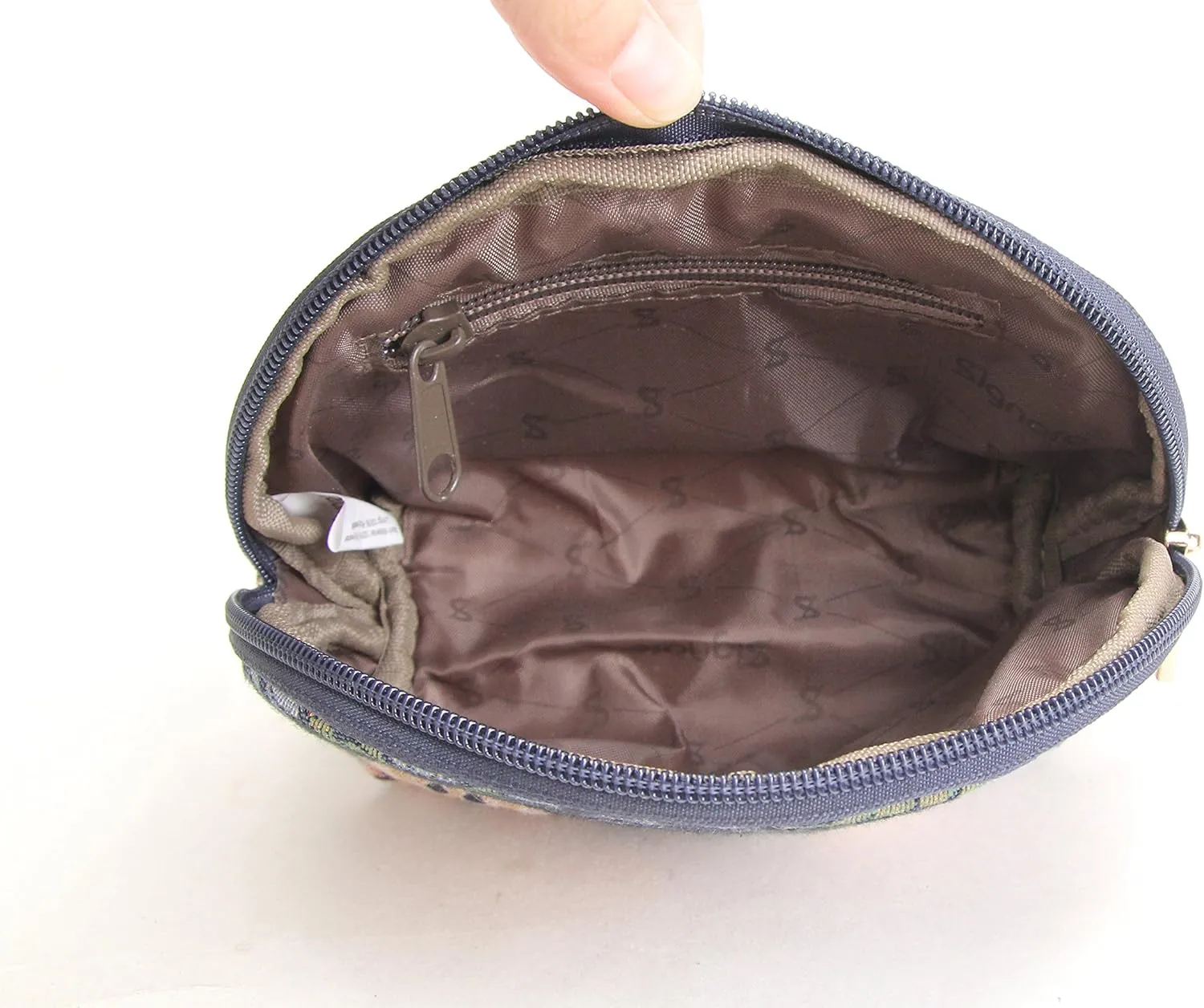 Signare Tapestry Cosmetic Bag Toiletry Makeup Bag for Women