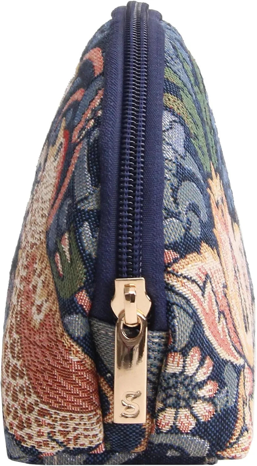 Signare Tapestry Cosmetic Bag Toiletry Makeup Bag for Women