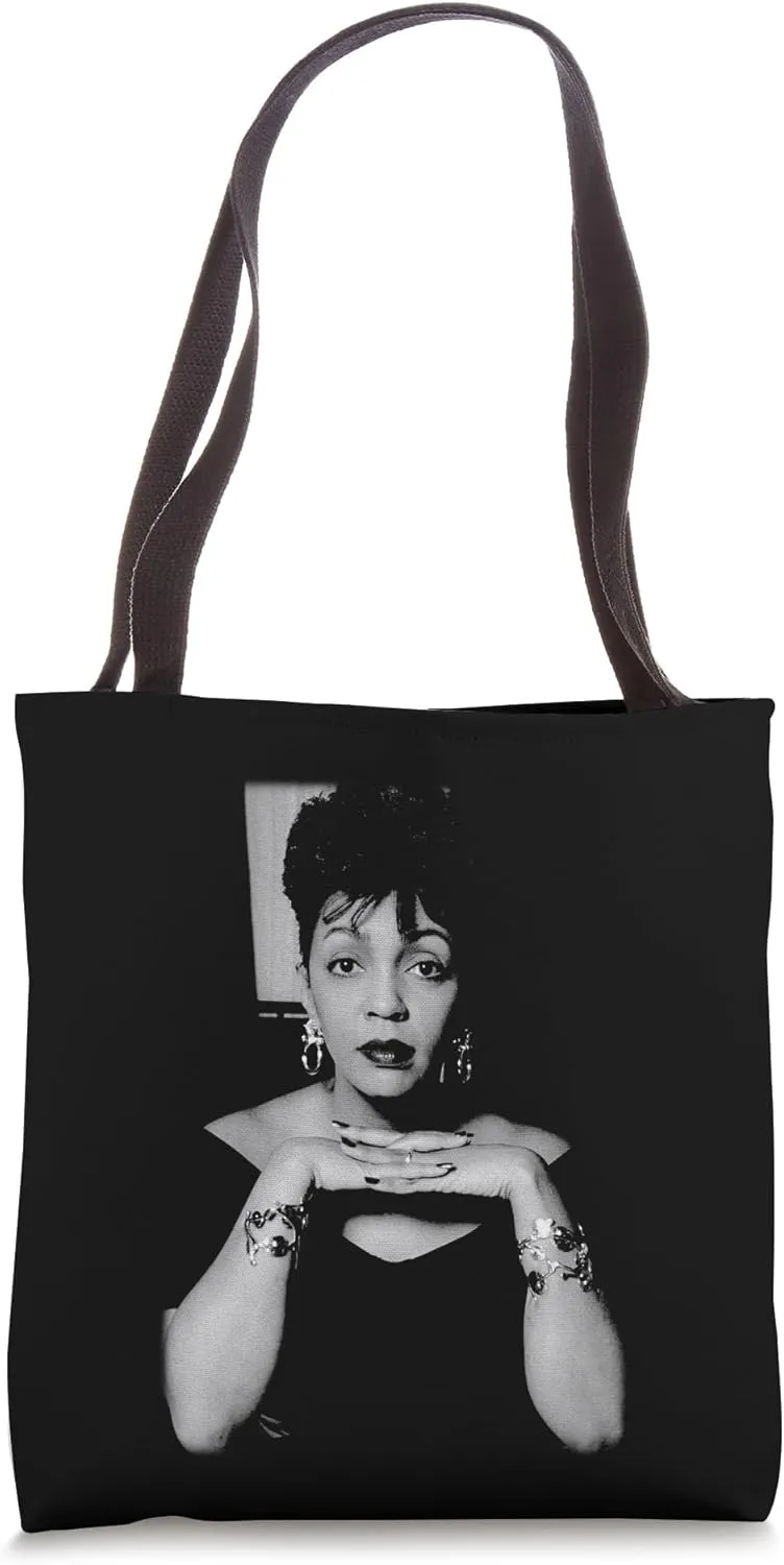 Singer Anita Baker B&W By Stephen Wright Tote Bag