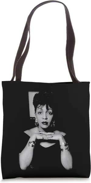 Singer Anita Baker B&W By Stephen Wright Tote Bag