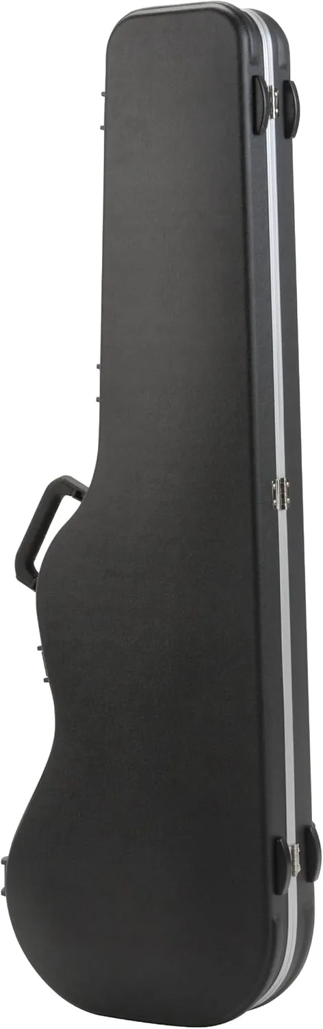 SKB Shaped Electric Bass Hardshell - TSA Latch, Over-Molded Handle