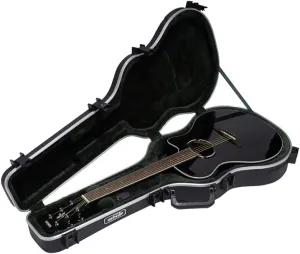 SKB Thin-line Acoustic-Electric/Classic Shaped Hardshell - TSA Latch, Over-Molded Handle