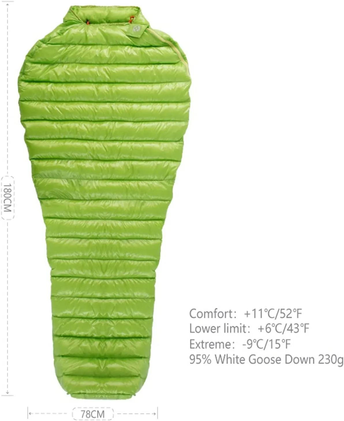 Sleeping Bags Ultralight Goose Down Outdoor Camping Sleeping Bag Waterproof 4 Season Warm Adult Tourist Hiking