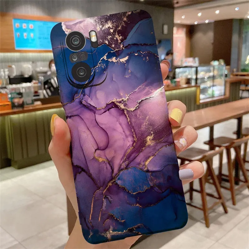 Soft Silicone Marble Pattern Phone Case For Samsung Galaxy