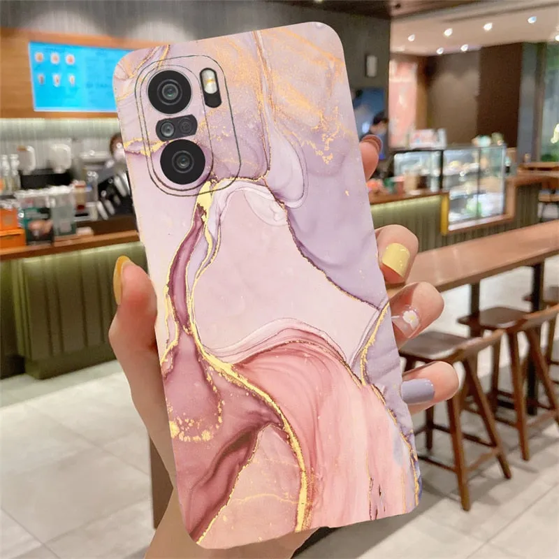 Soft Silicone Marble Pattern Phone Case For Samsung Galaxy