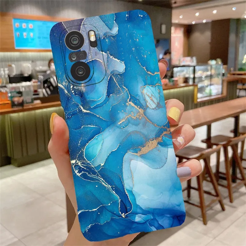 Soft Silicone Marble Pattern Phone Case For Samsung Galaxy