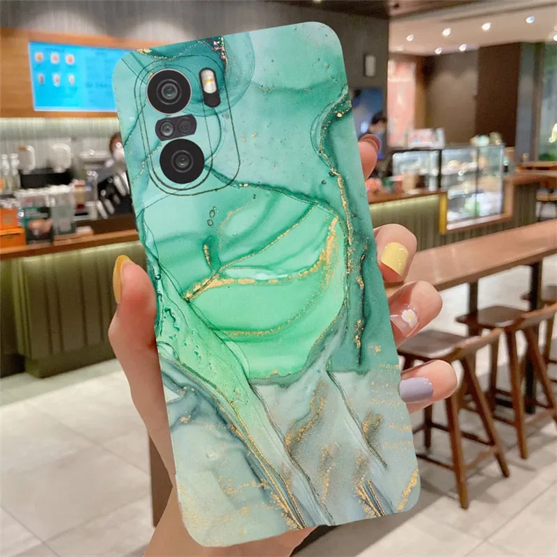 Soft Silicone Marble Pattern Phone Case For Samsung Galaxy