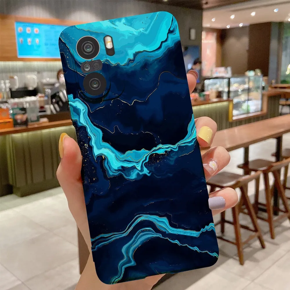 Soft Silicone Marble Pattern Phone Case For Samsung Galaxy