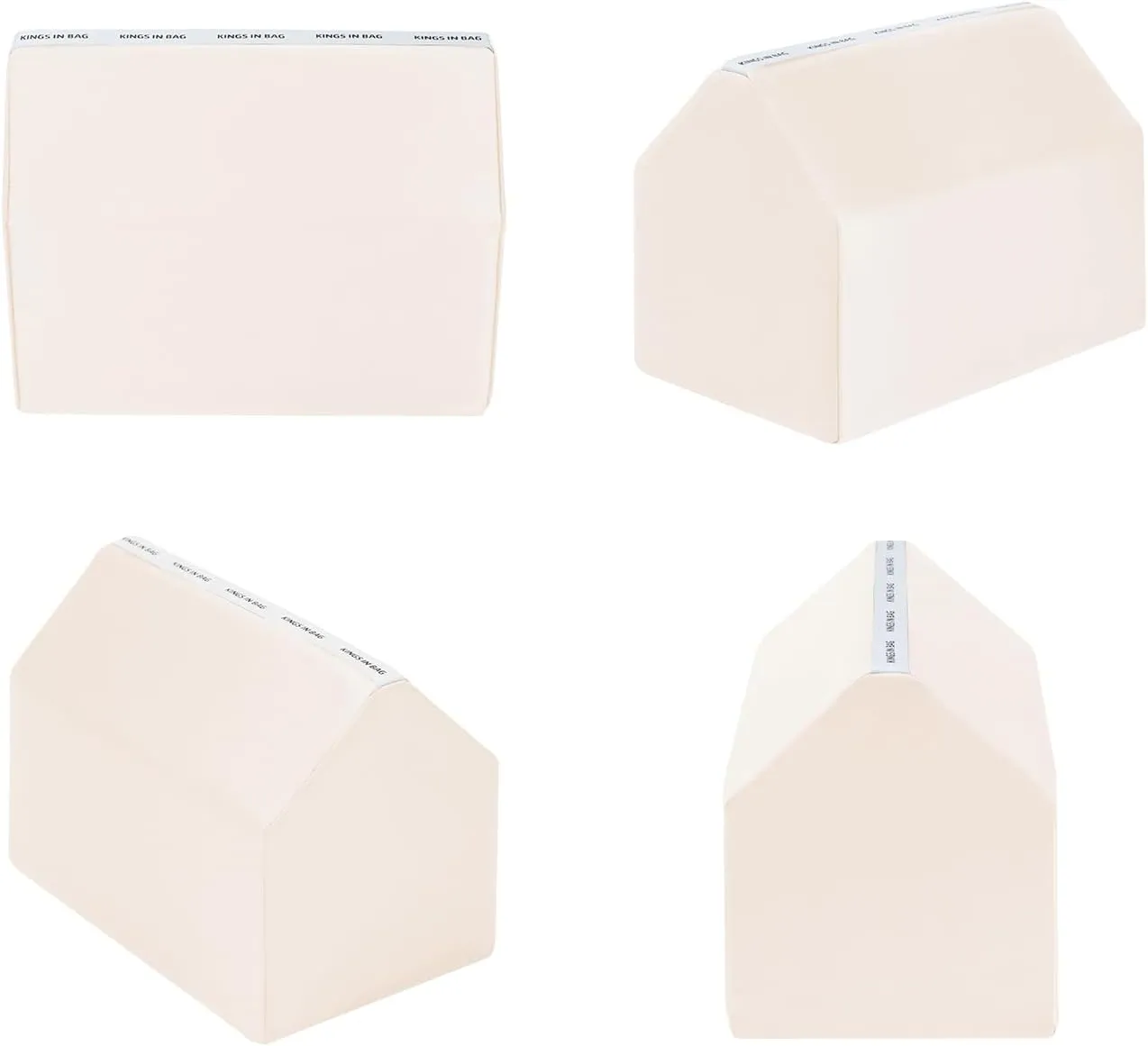 Speedy 25 Bag Pillow, Purse Shaper Insert Compatible with LV Speedy Bag, Handbag Filler with Soft Silk Surface and Memory Foam Inner without Overfull, Moisture-proof (Craie, Speedy25)