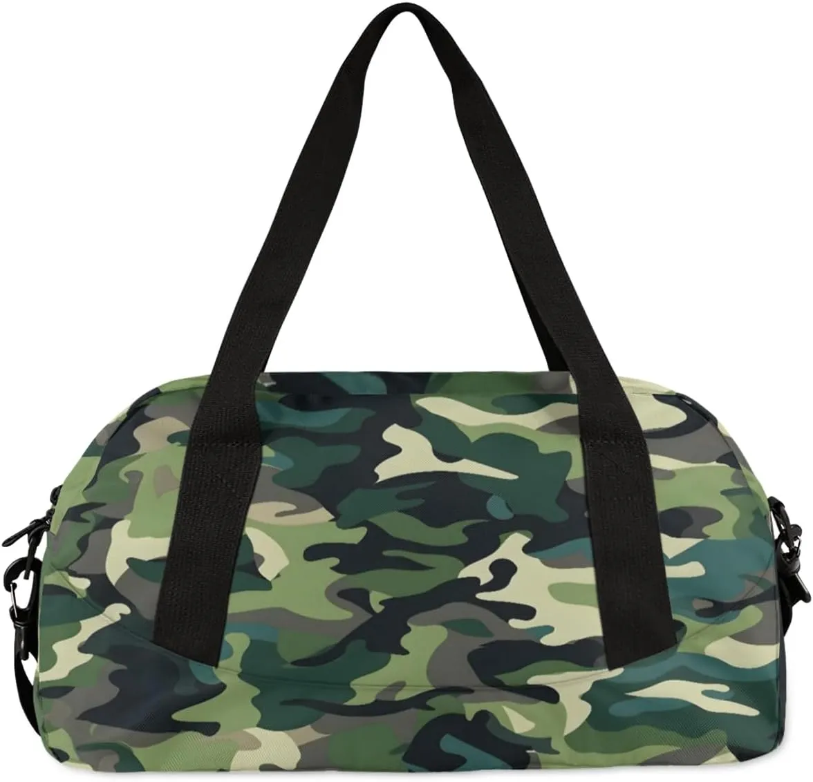 Sport Duffel Bag Camouflage Color Kids Gym Bag Weekender Overnight Bags for Boys Girls Teens Carry On Workout Travel Bag