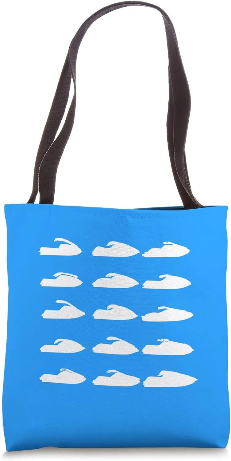 standup watercraft jet pwc ski identity chart Tote Bag