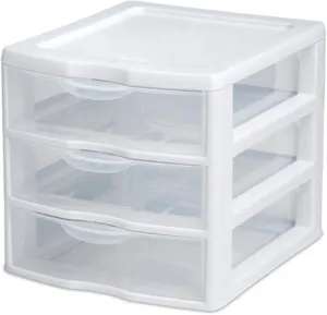 Sterilite 20738006 Art Furniture and Storage, White - 2 Pack