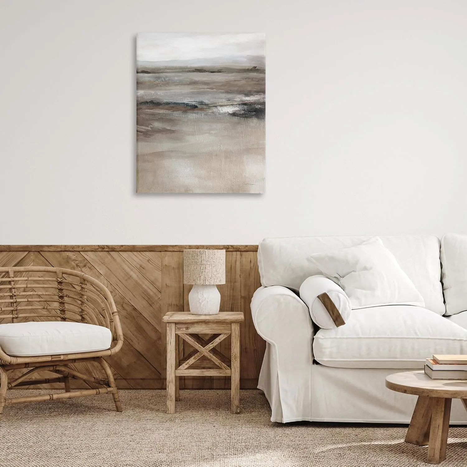 Stupell Industries Brown Desert Abstraction Canvas Wall Art Design by Carol Robinson