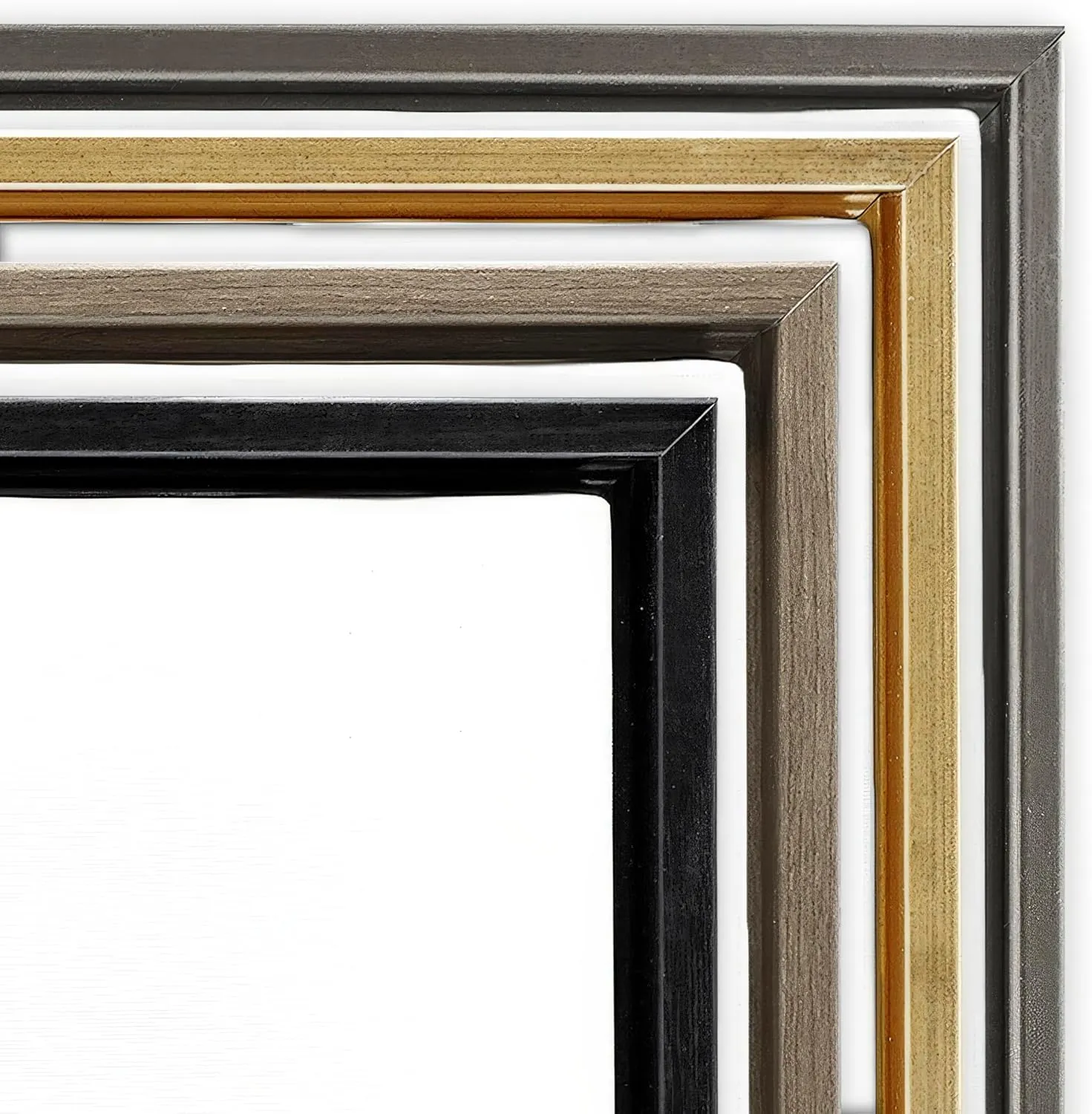 Stupell Industries Mon Cheri Fruits Framed Floater Canvas Wall Art Design by Lisa Perry Whitebutton, Brown Floater Frame, 17 x 21