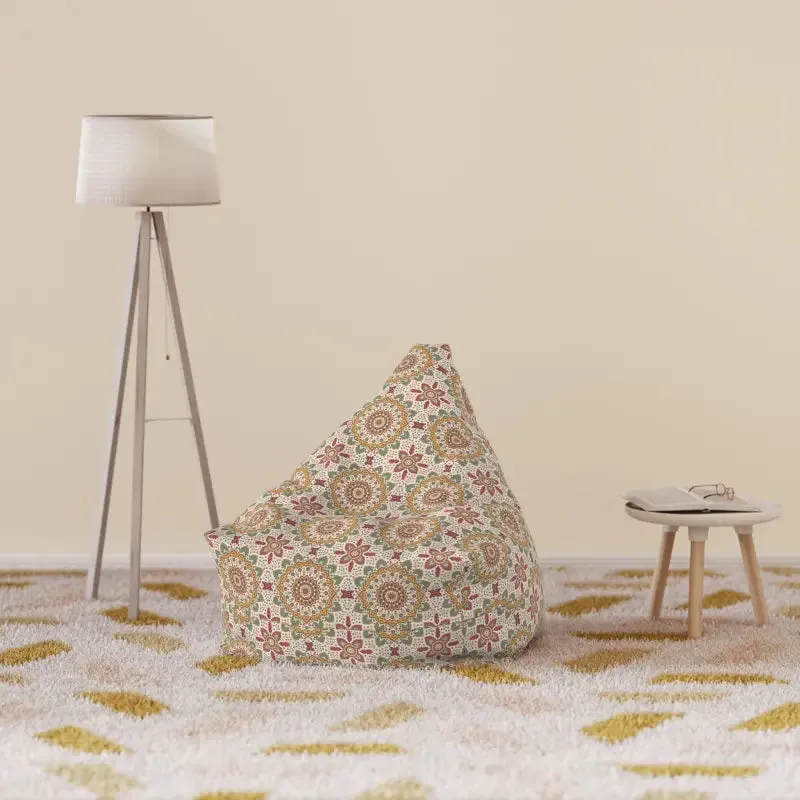 Stylish Durable Geometrical Pattern Bean Bag Cover
