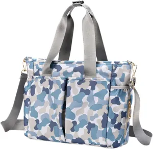 Stylish Mommy Diaper Bag for Convenient Baby Travel, Huge Travel Diaper Bag for Moms Dads, Maternity Bag Baby Care Shoulder Straps Bag