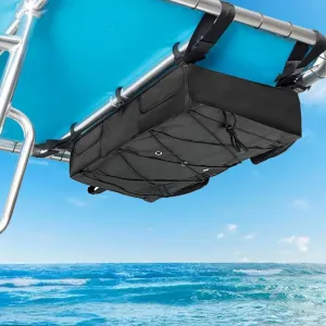 T-Top Storage Bag, Boat Life Jacket Storage Bag 600D Oxford Fabric Waterproof Boat Bag Holds Up to 6 Type II Life Jackets Heavy Duty T Bag for Boat Life Jackets Bimini Tops