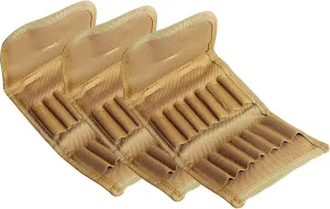 Tactical Ammo Pouch for Utility Hunting Rifle Foldable Ammo Wallet with Holds 14 Cartridges Firearm Ammunition Carrier Bag for Shooting Range with Gear Rifle Shell Holder Belt for Bullets