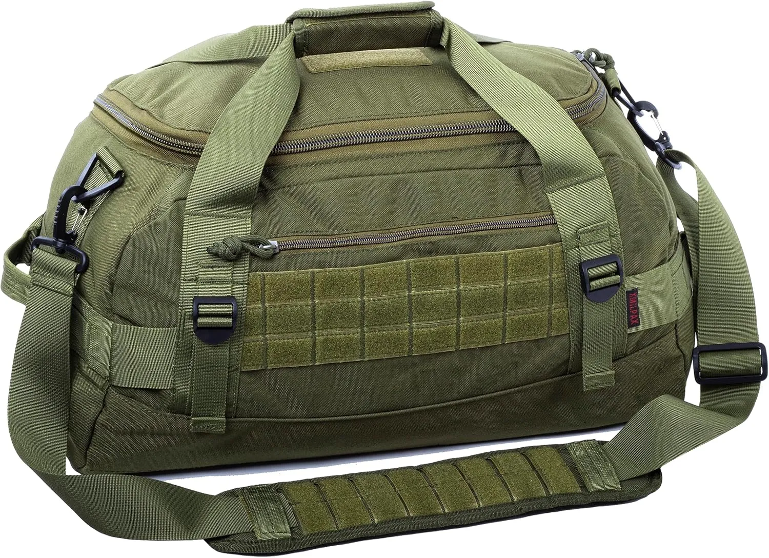 Tactical Duffle Bag MOLLE Gear Bag Carry on Travel Duffel Bag. Ideal for Hunting, Shooting Range, Law Enforcement, Camping, Travel. 35L