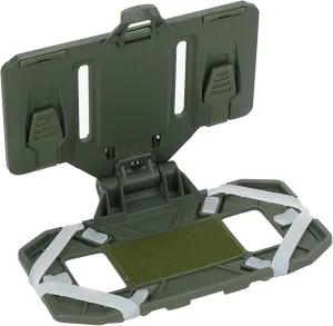 Tactical Molle Phone Holder for Plate Carrier Vest, Quick Release & Adjustable Phone Mount, Compatible with 4.7-6.7 inch Smart Phones, Durable Tactical Accessories for Outdoor Enthusiasts